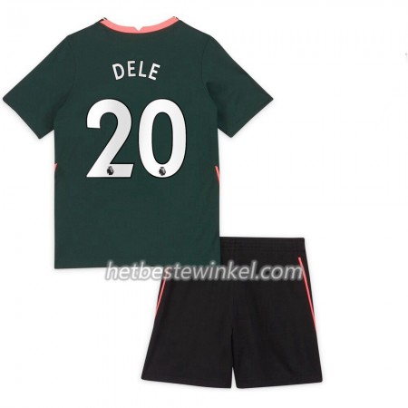 Tottenham Hotspur Dele Alli 20 Voetbaltenues Kind Uit 2020/21 - SS (+ Korte broeken)